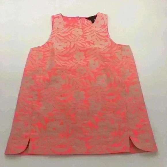 J. Crew Two Toned Shell Top Size 2 Tall - Picture 1 of 2